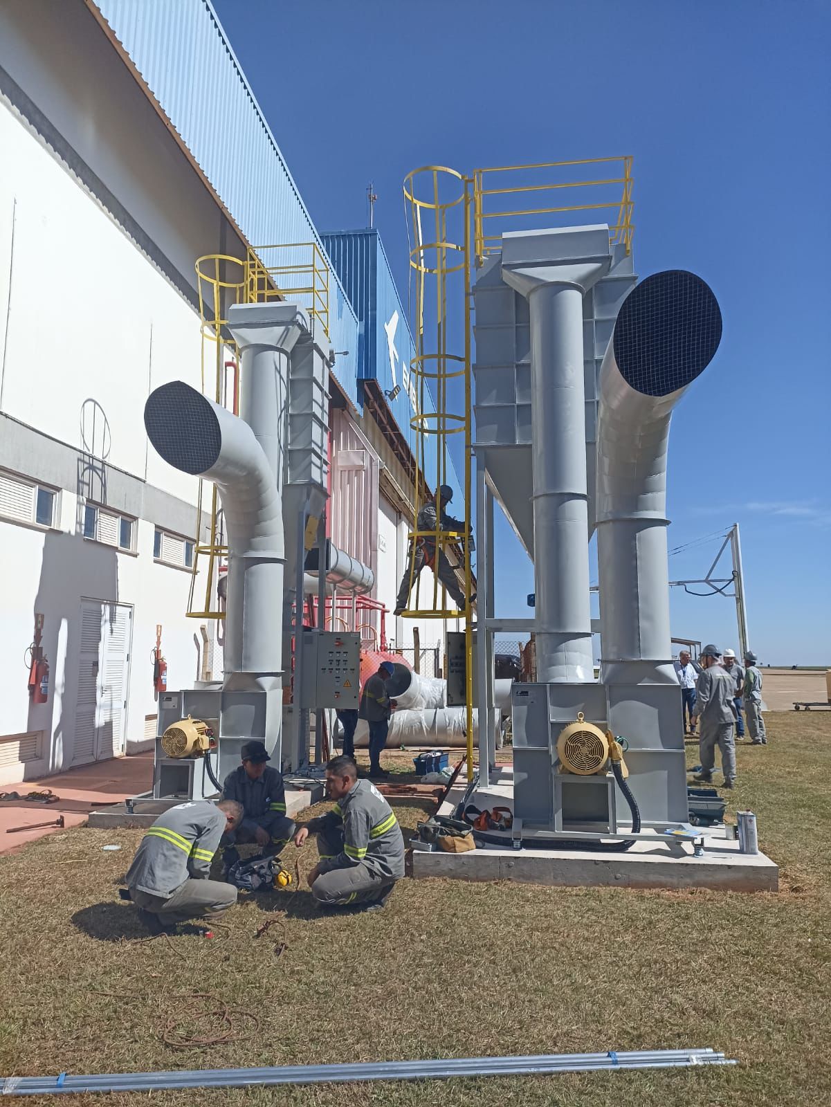 Precisão e potência com centrífugo in line industrial